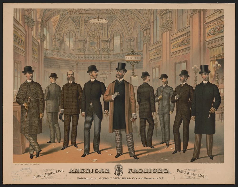 American fashions, fall and winter 1884-5