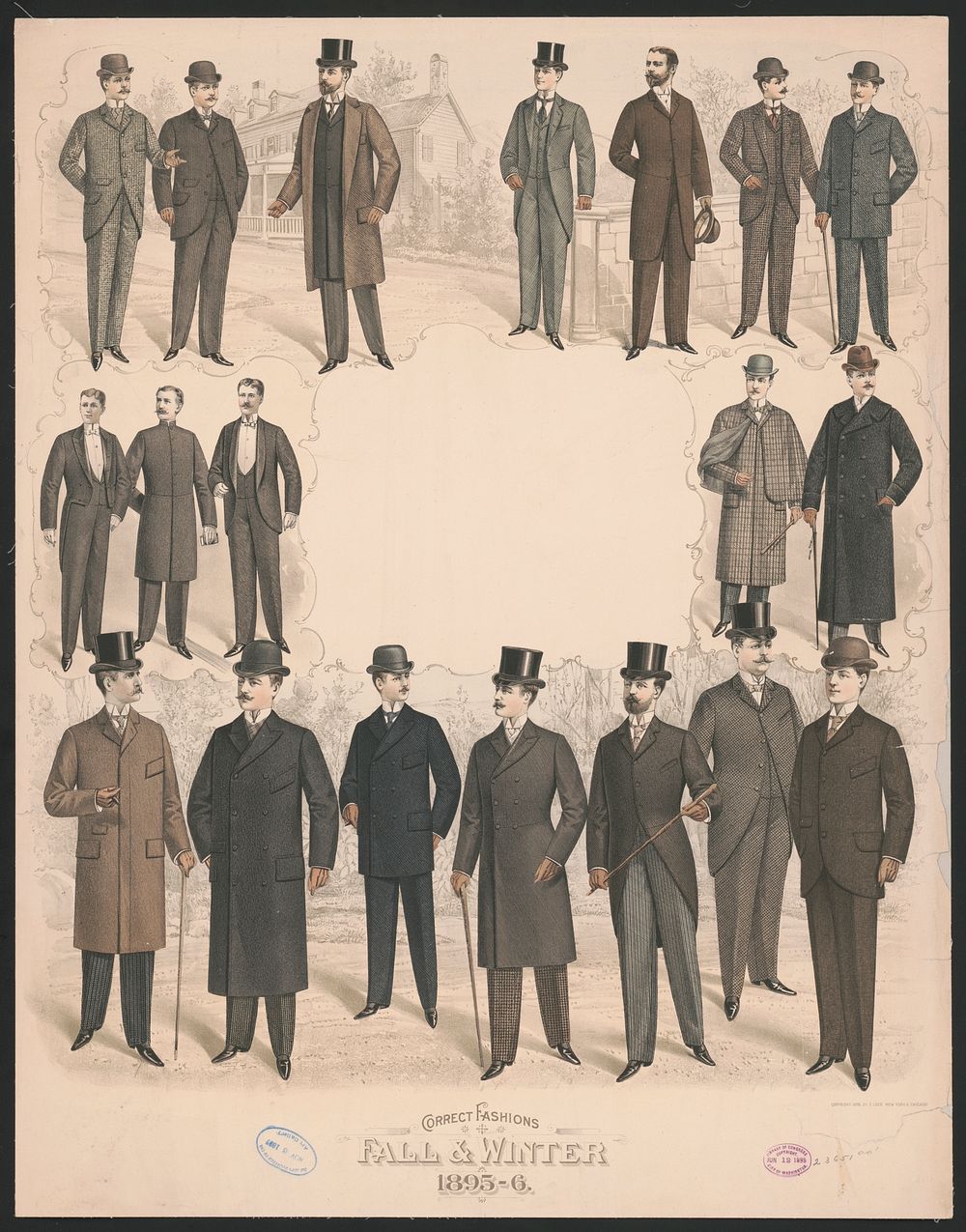 Correct fashions, fall & winter 1895-6