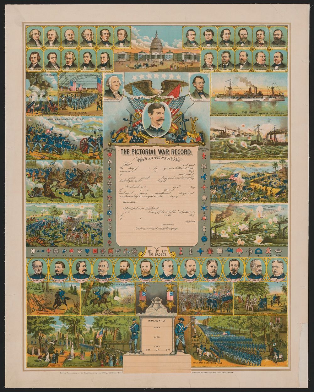 Pictorial war records