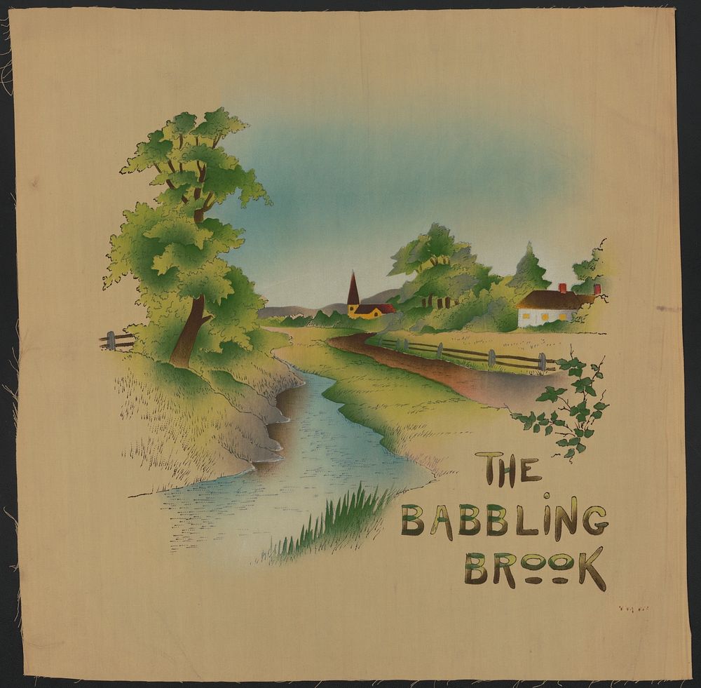 The babbling brook