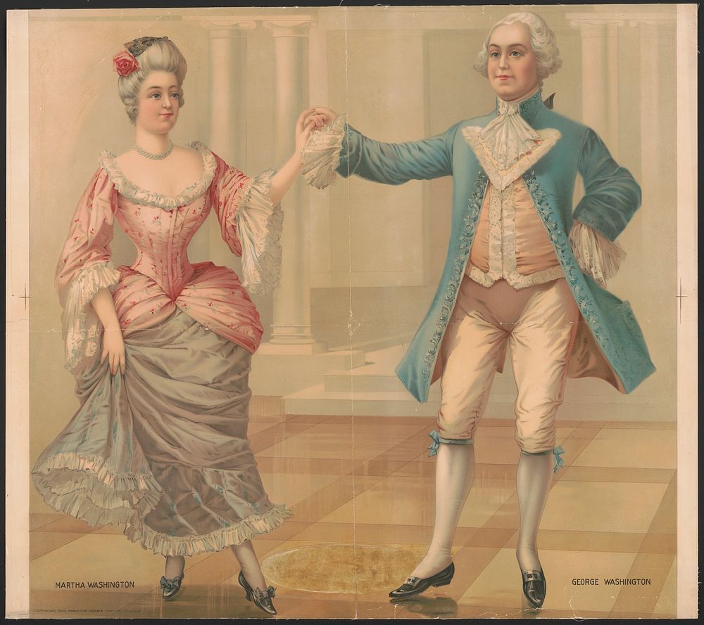 [Young Martha and George Washington]