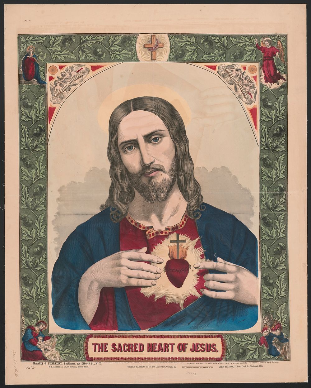 The sacred heart of Jesus