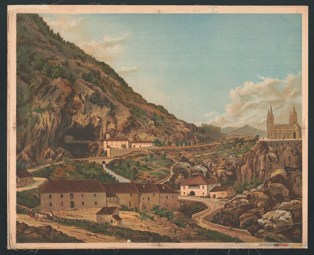 Cueva hermita y templo de Covadonga