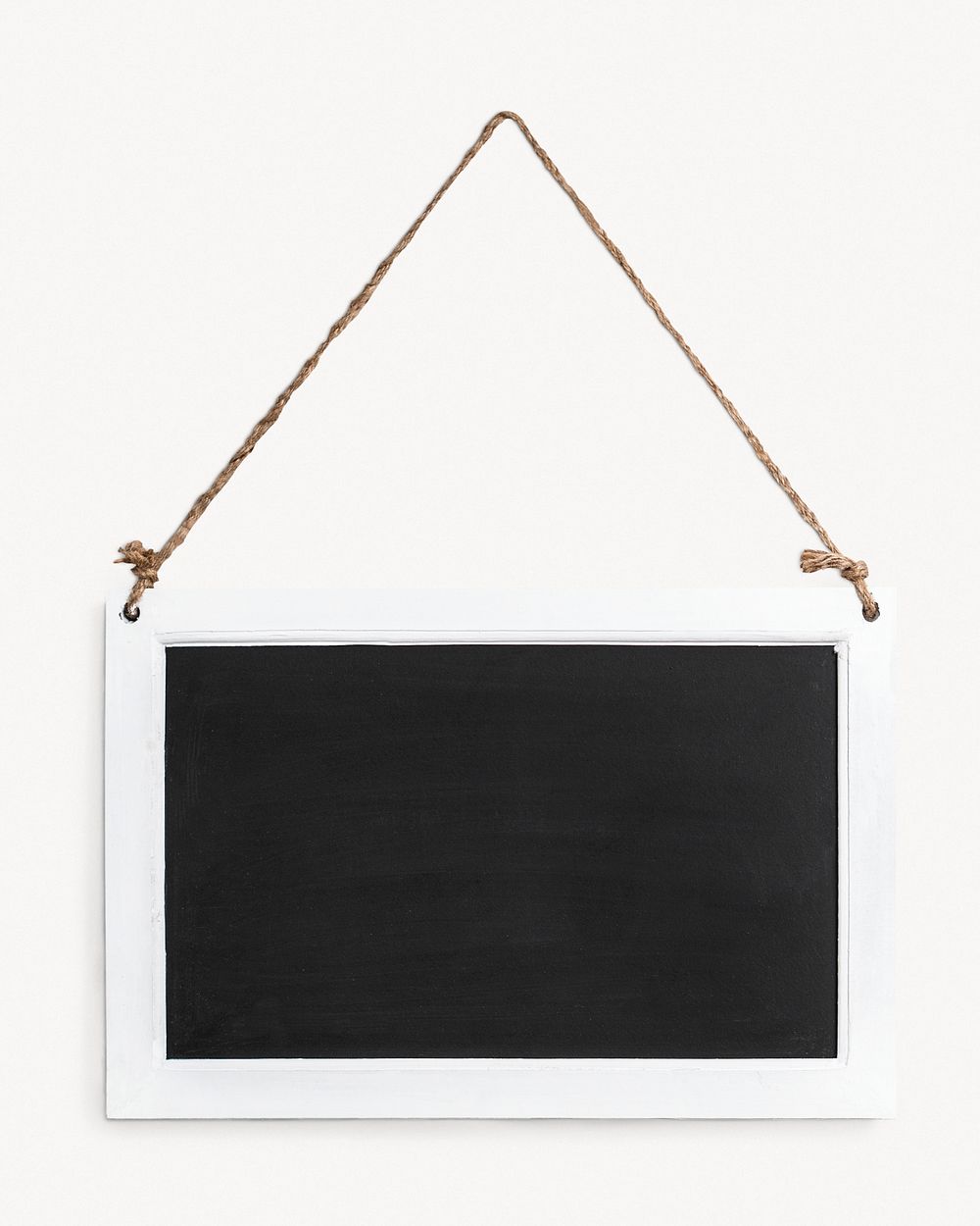 Wooden chalkboard with design space