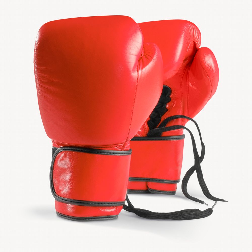 Boxing gloves, isolated object image
