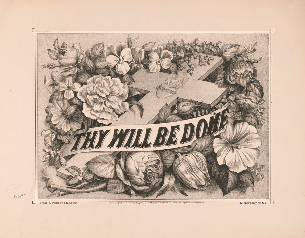 Thy will be done by Kelly, Thomas, active 1871-1874