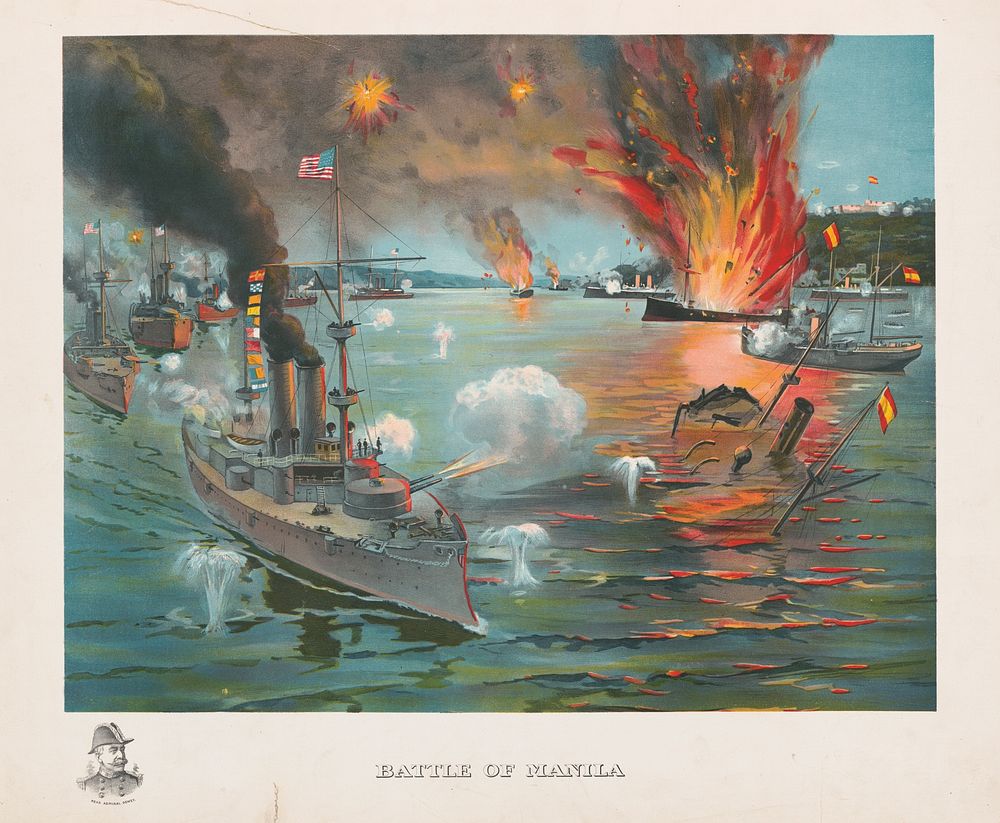 The Battle of Manila, Muller, Luchsinger & Co., copyright claimant