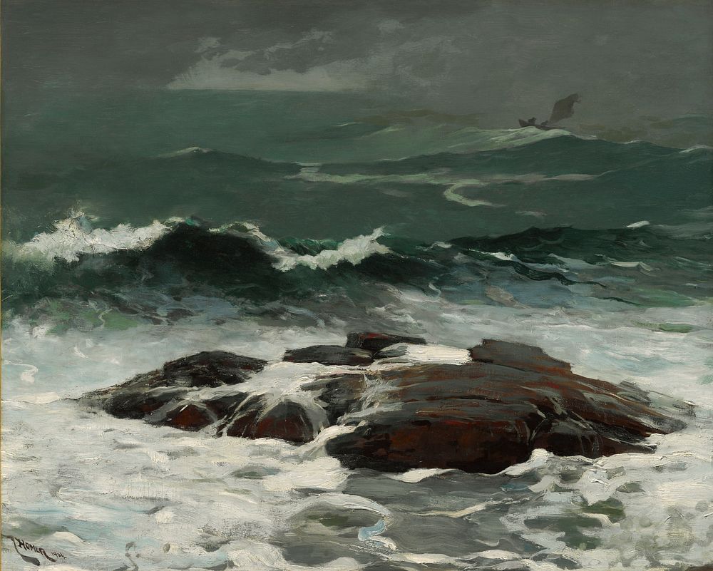 Summer Squall (1904) by Winslow Homer. 