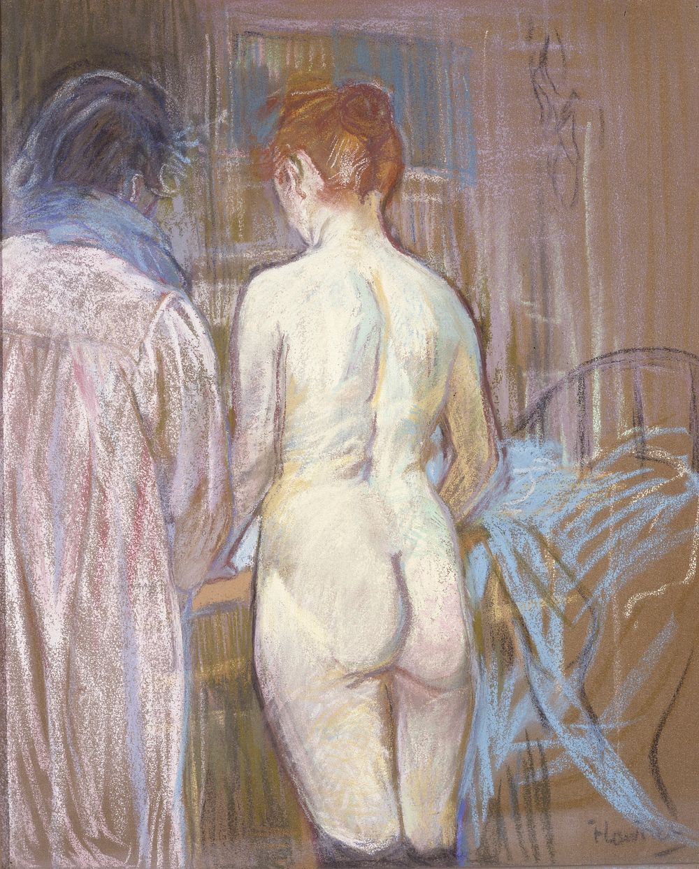 Prostitutes (Femmes de Maison) (c. 1893–1895) painting by Henri de Toulouse–Lautrec. 