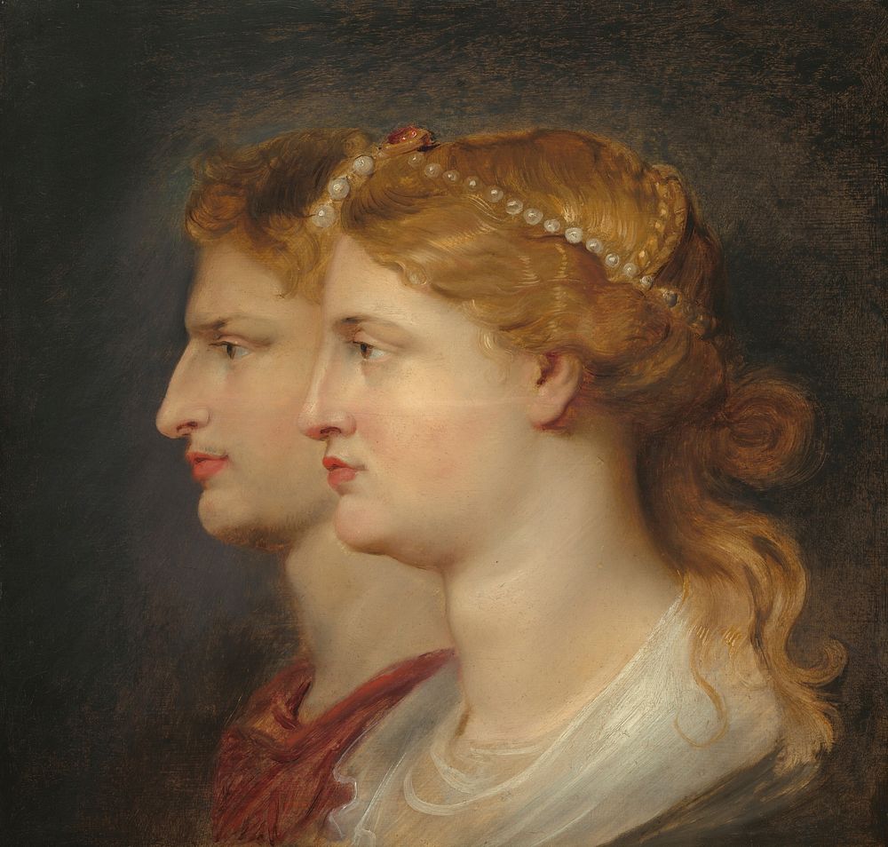 Agrippina and Germanicus (ca. 1614) by Sir Peter Paul Rubens.  
