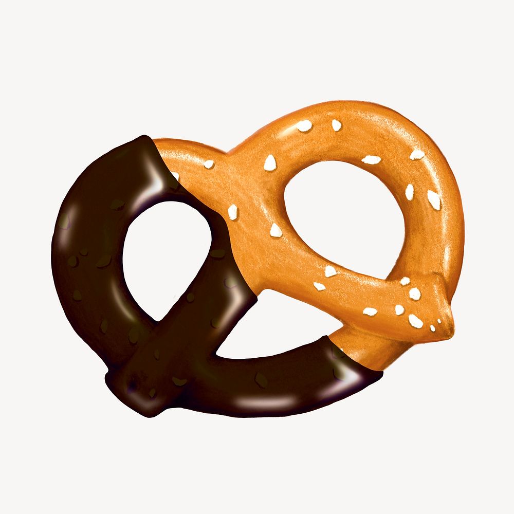 Chocolate crack pretzel, snack food Free Photo Illustration rawpixel