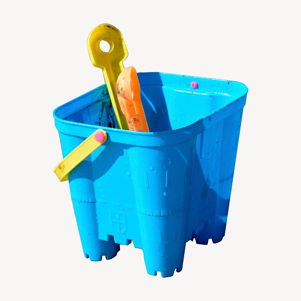 Sand bucket, children's toy image