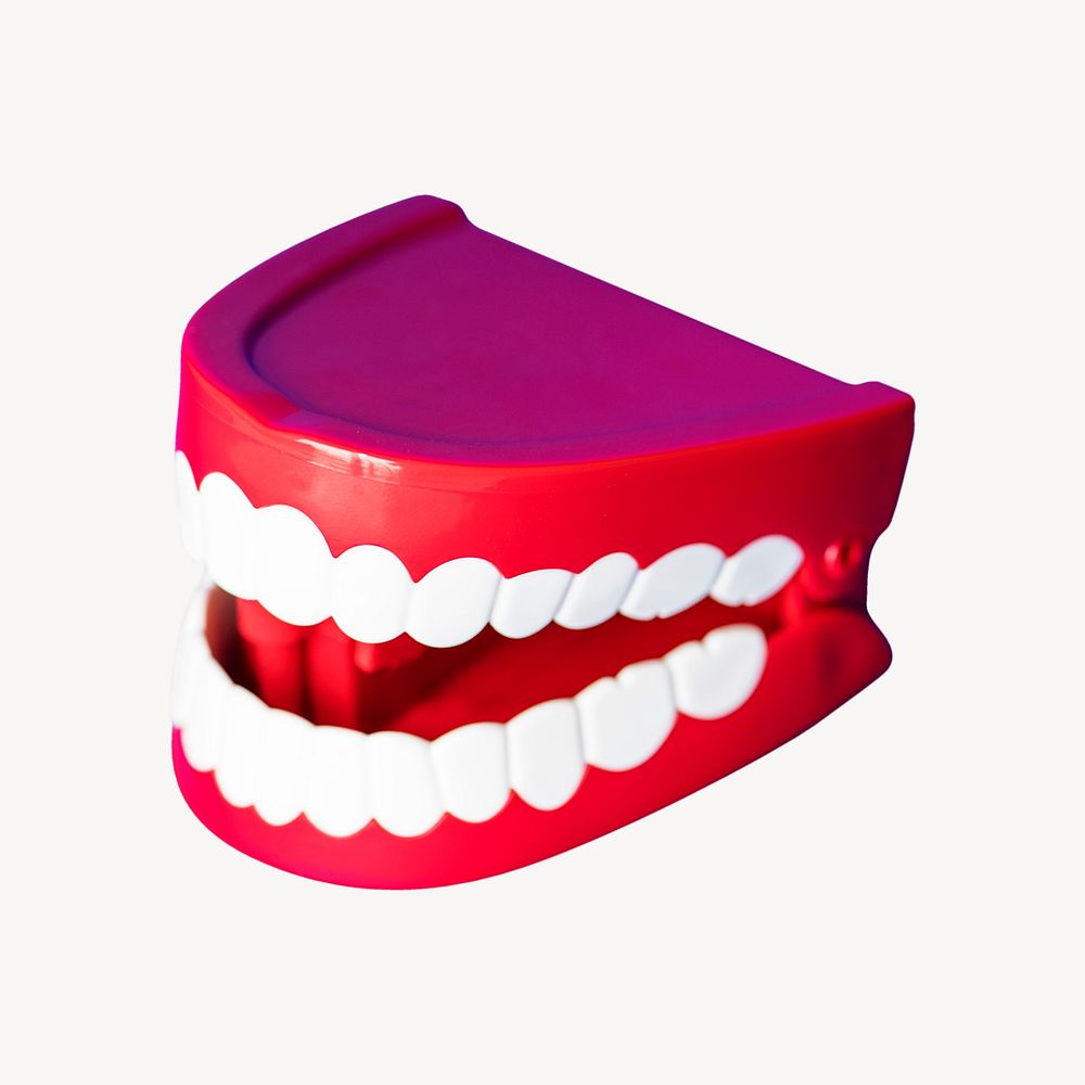 Human teeth clipart, 3d graphic