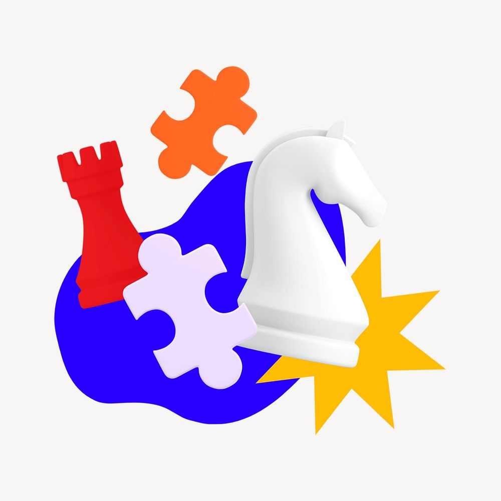 Business strategy, colorful remix clip | Premium Photo - rawpixel