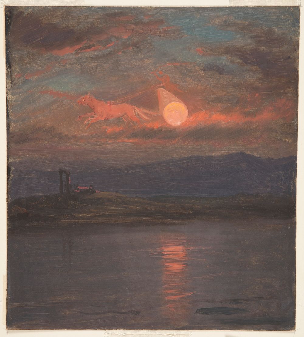 The Chariot of the Sun Fantasy by Frederic Edwin Church, American, 1826–1900