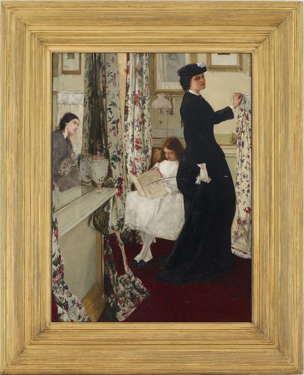 Harmony in Green and Rose: The Music Room by James McNeill Whistler