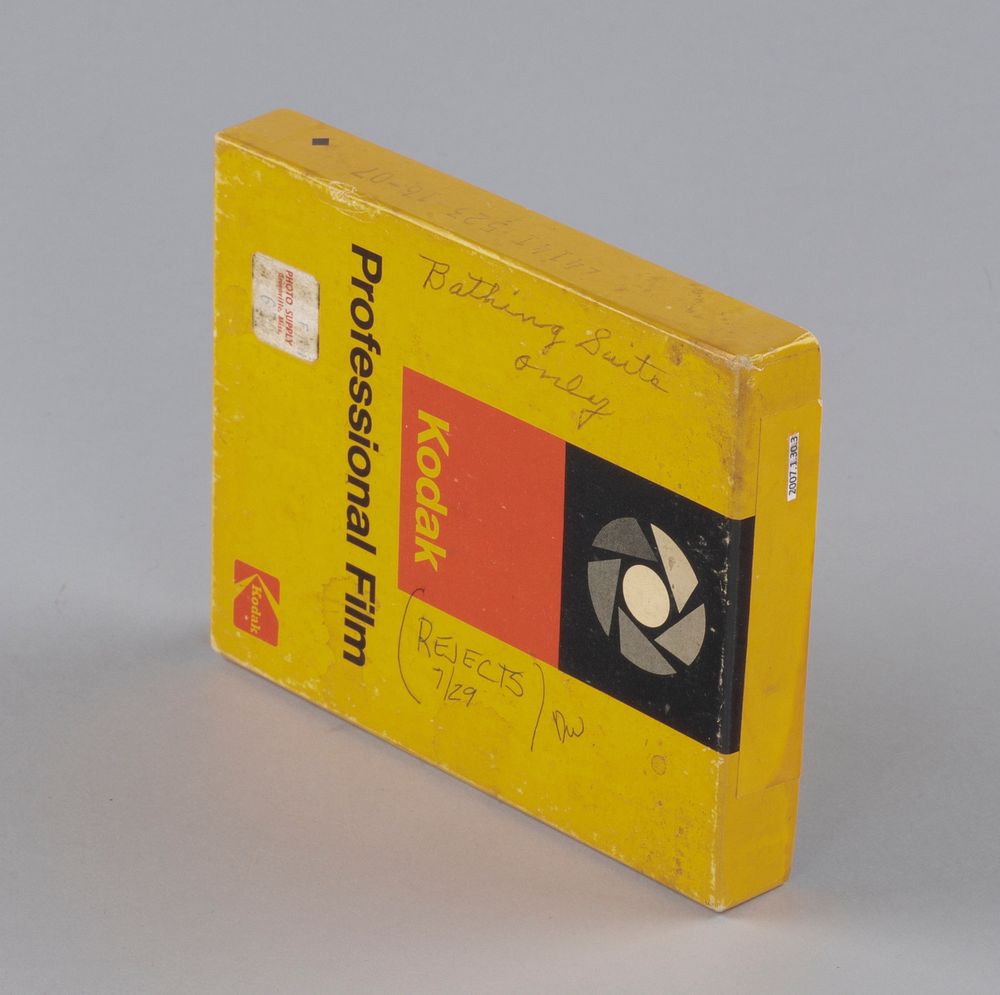 Film box from the studio of H.C. Anderson