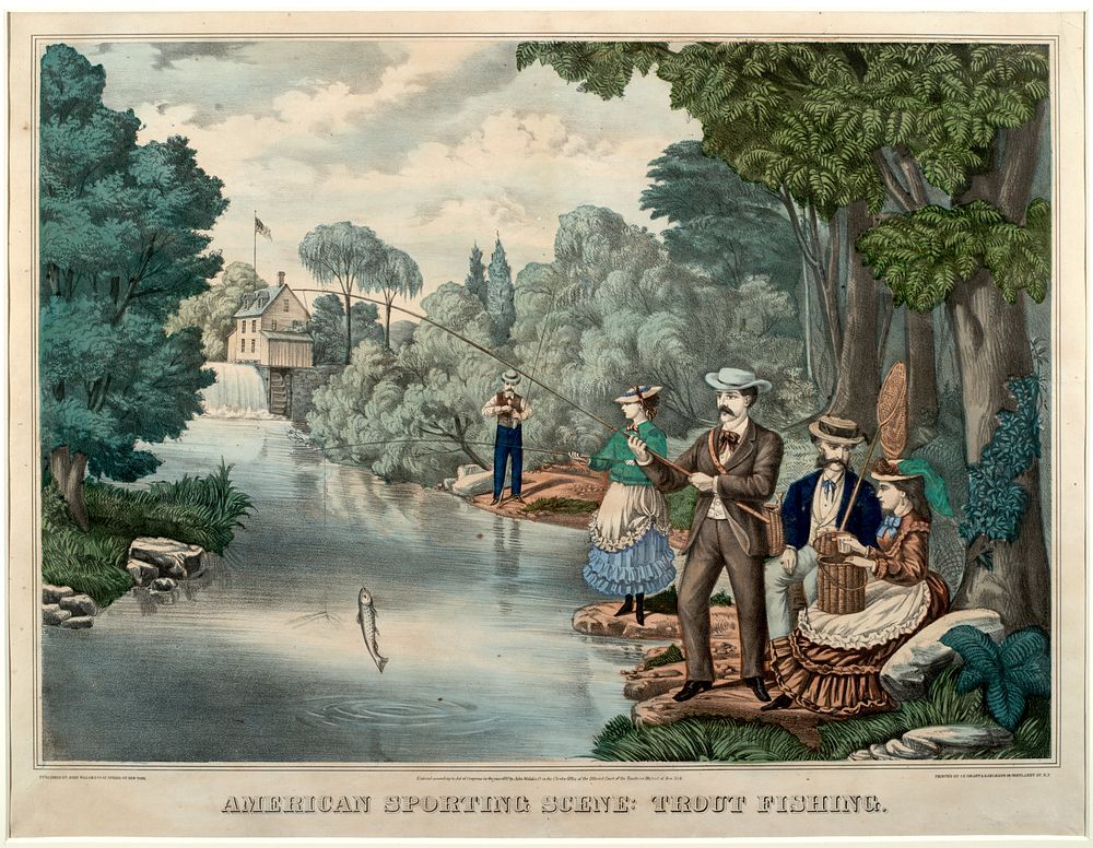 American Sporting Scene:Trout Fishing