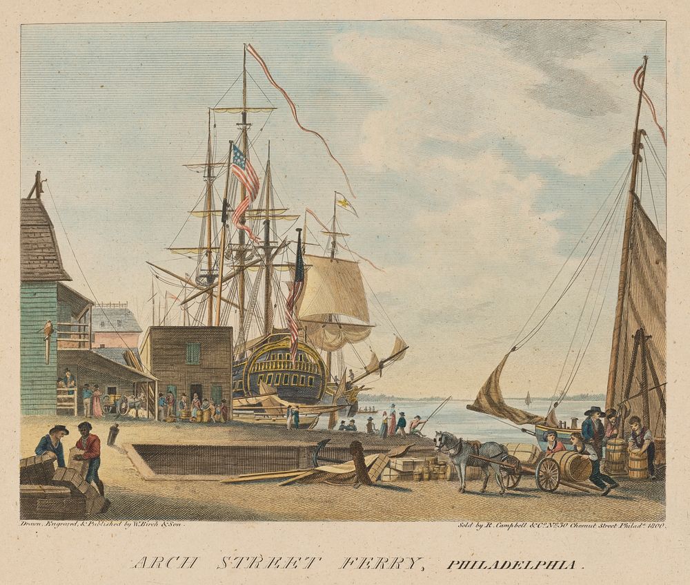 Arch Street Ferry, Philadelphia