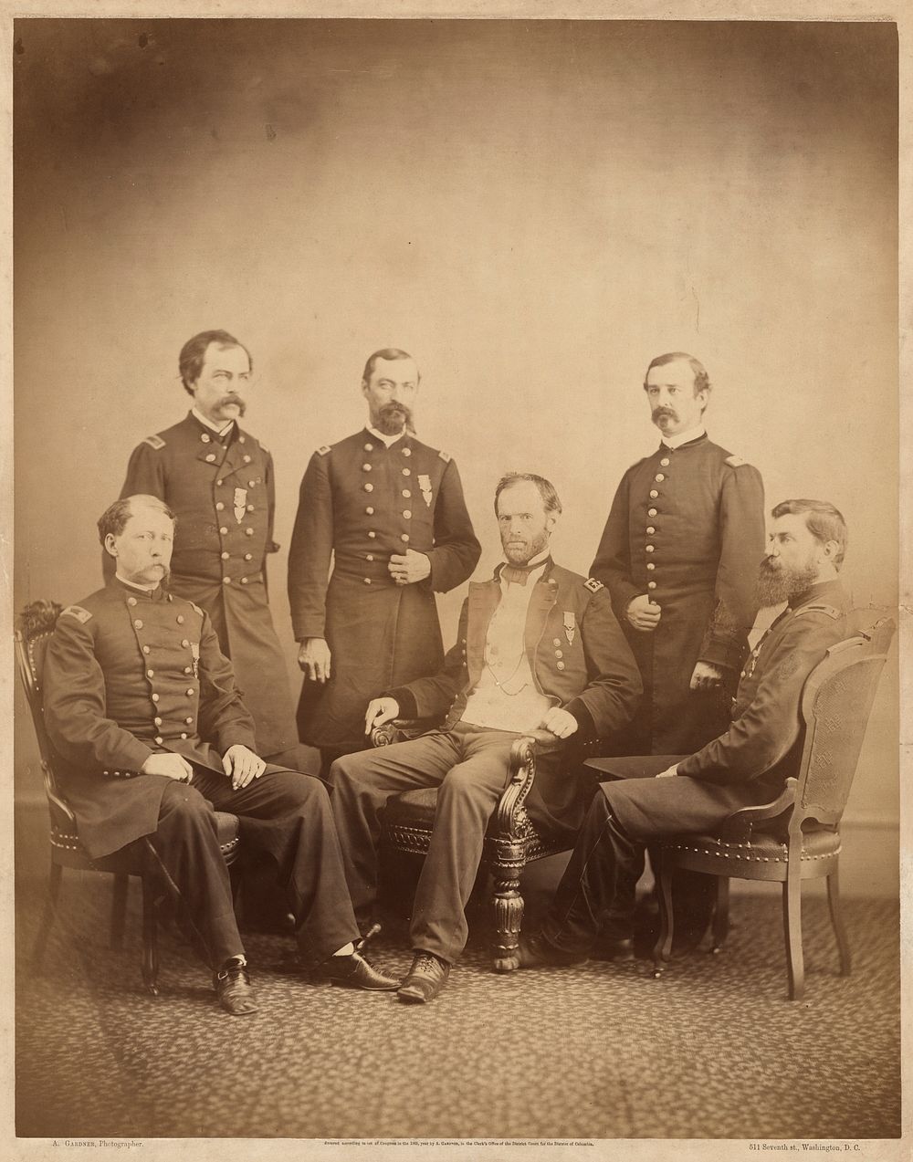 General Sherman and his Staff