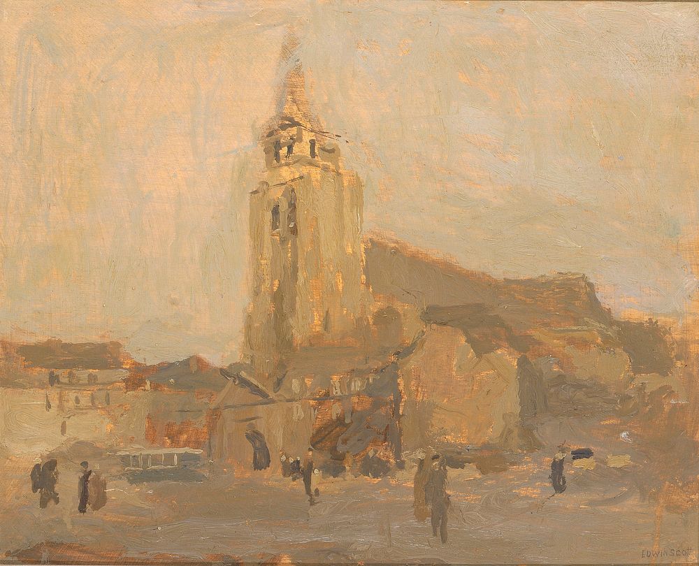 Eglise Saint Merry by Frank Edwin Scott