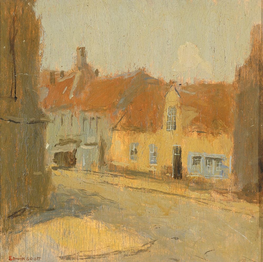 Rue de Village by Frank Edwin Scott