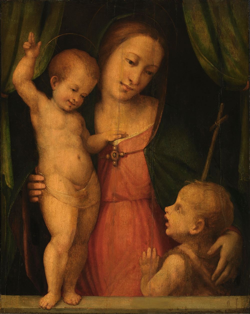 Madonna, attributed to Master of Serumido