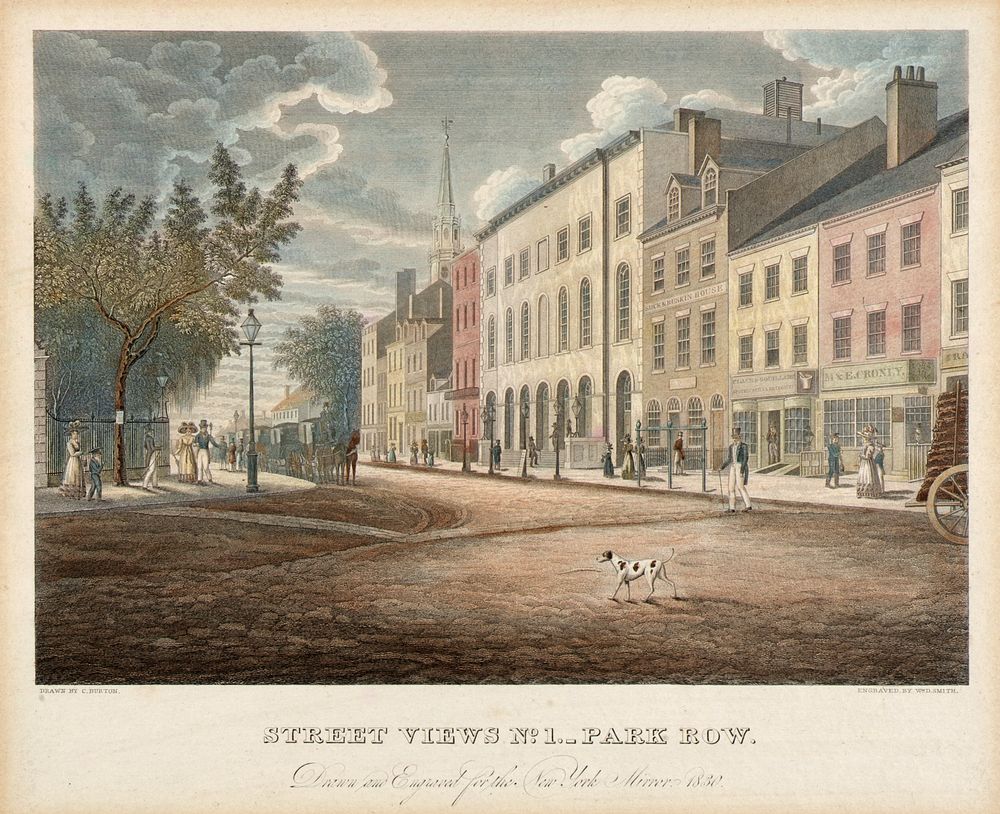 Street Views no. 1--Park Row