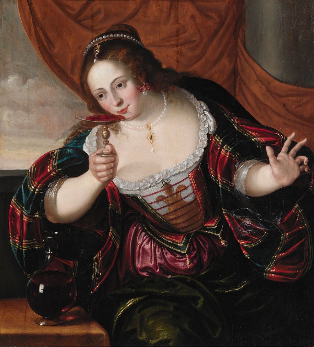 Portrait of a Lady, attributed to Cornelis De Vos