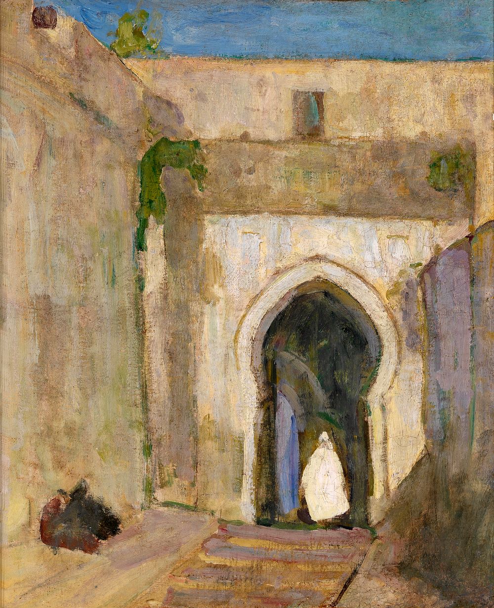 Gateway, Tangier by Henry Ossawa Tanner