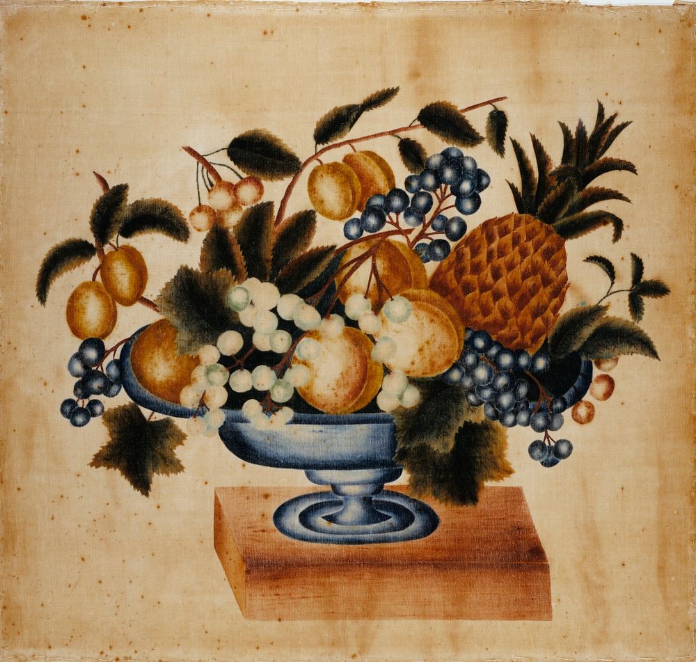 Still Life, attributed to Elizabeth W. Capron