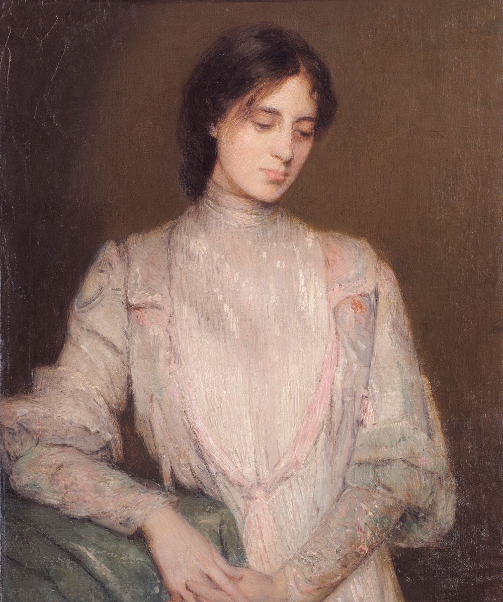 A Gentlewoman by J. Alden Weir