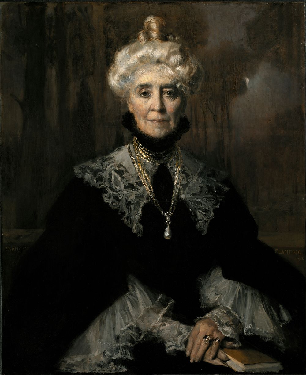 Mrs. Adeline M. Noble by Fran&ccedil;ois Flameng
