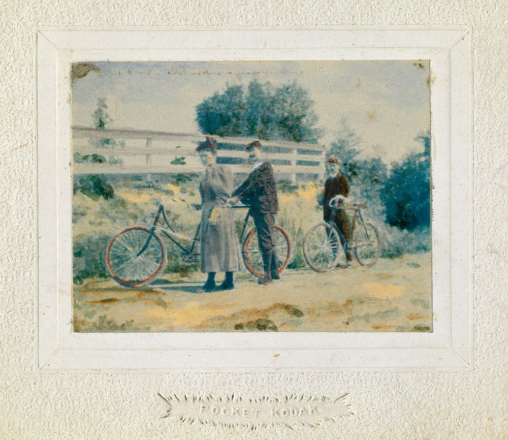 Woman on Bicycle