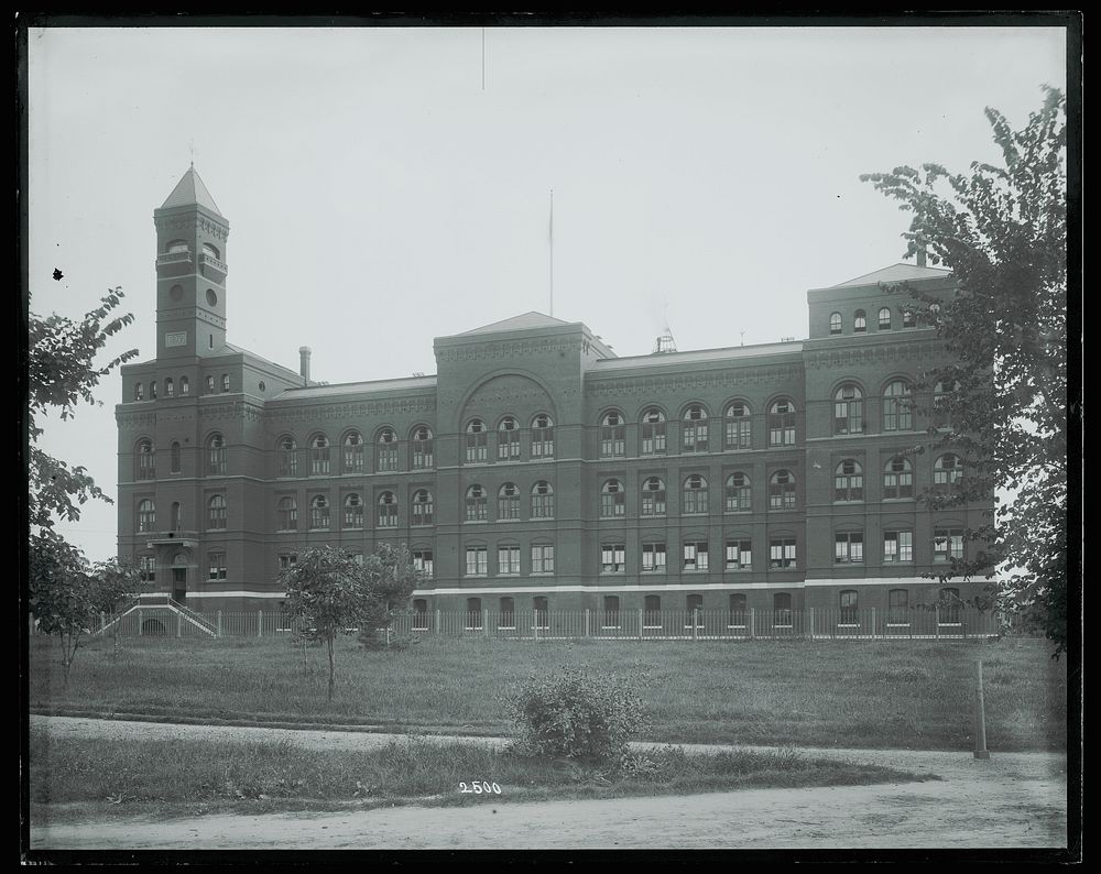 Exterior View of Bureau of Engraving and Printing Building