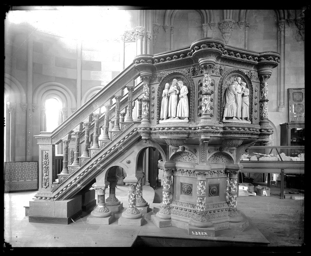 Terra Cotta Pulpit in Castle