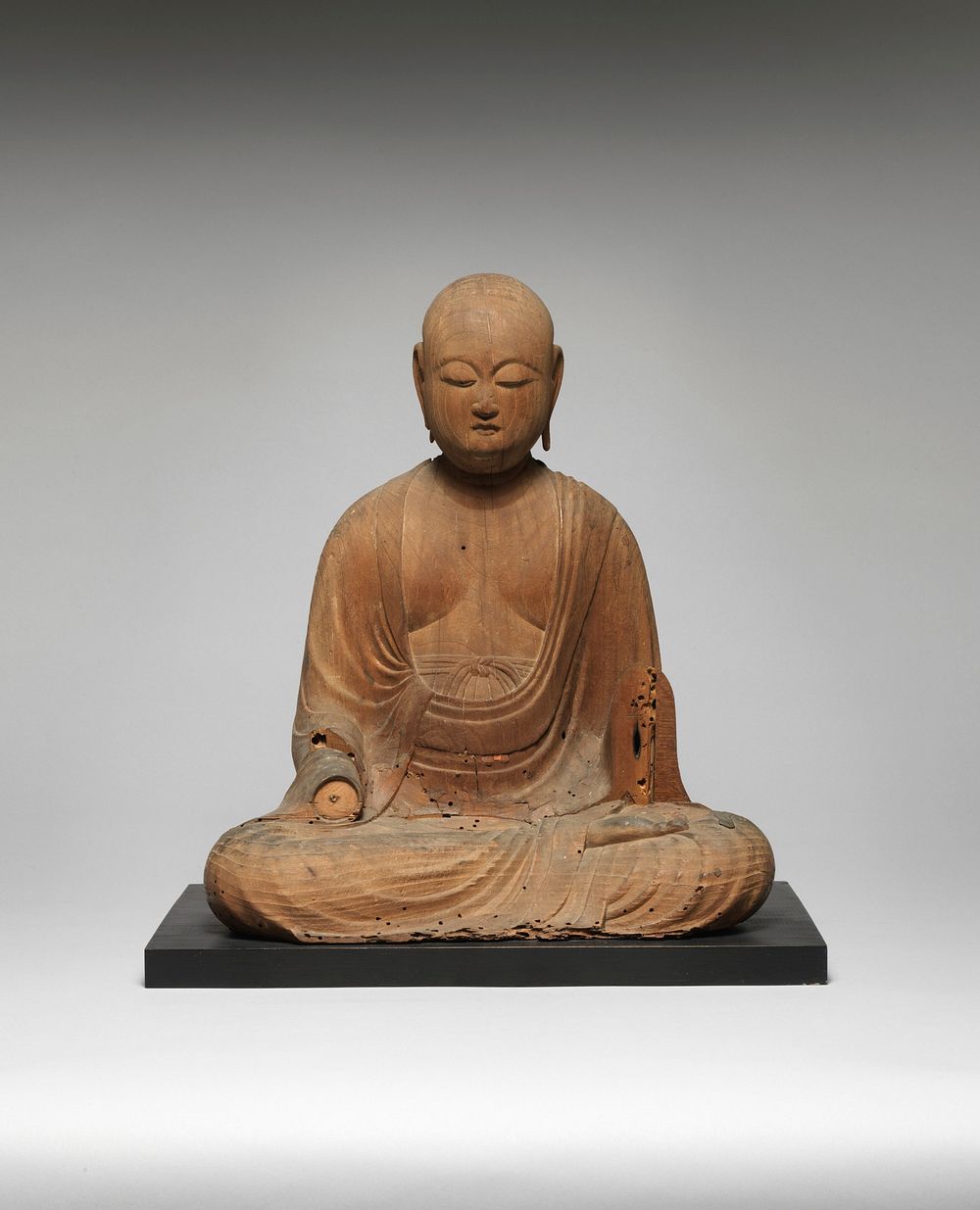 Jizō, the Bodhisattva of the Earth Matrix sculpture in high resolution.  Original from the Minneapolis Institute of Art.