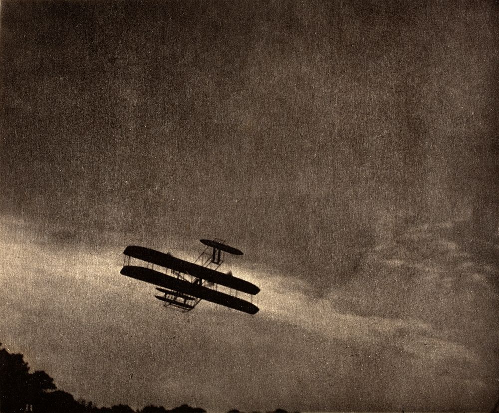 The Airplane (1911) photo in high resolution by Alfred Stieglitz.  