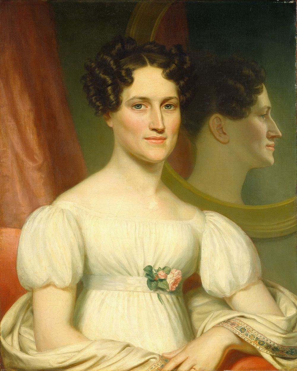 Mary Ellis Bell (Mrs. Isaac Bell), (ca. 1827) by John Vanderlyn.  