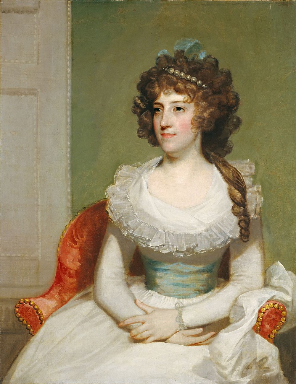 Matilda Caroline Cruger (ca. 1795) by American 18th Century.  