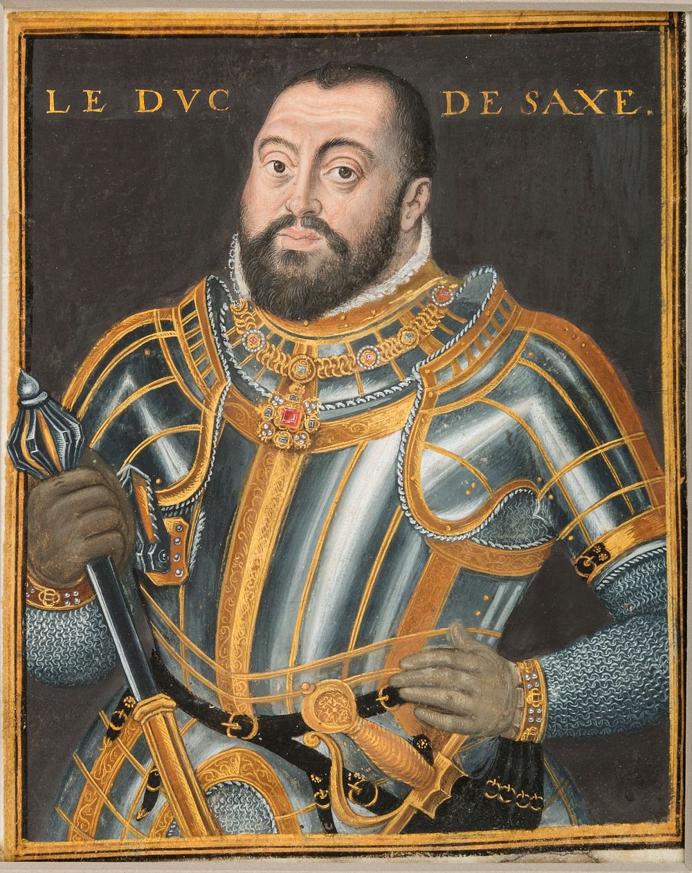 Portrait of Duke Johann Friedrich I (1503-1554), Elector of Saxony, German