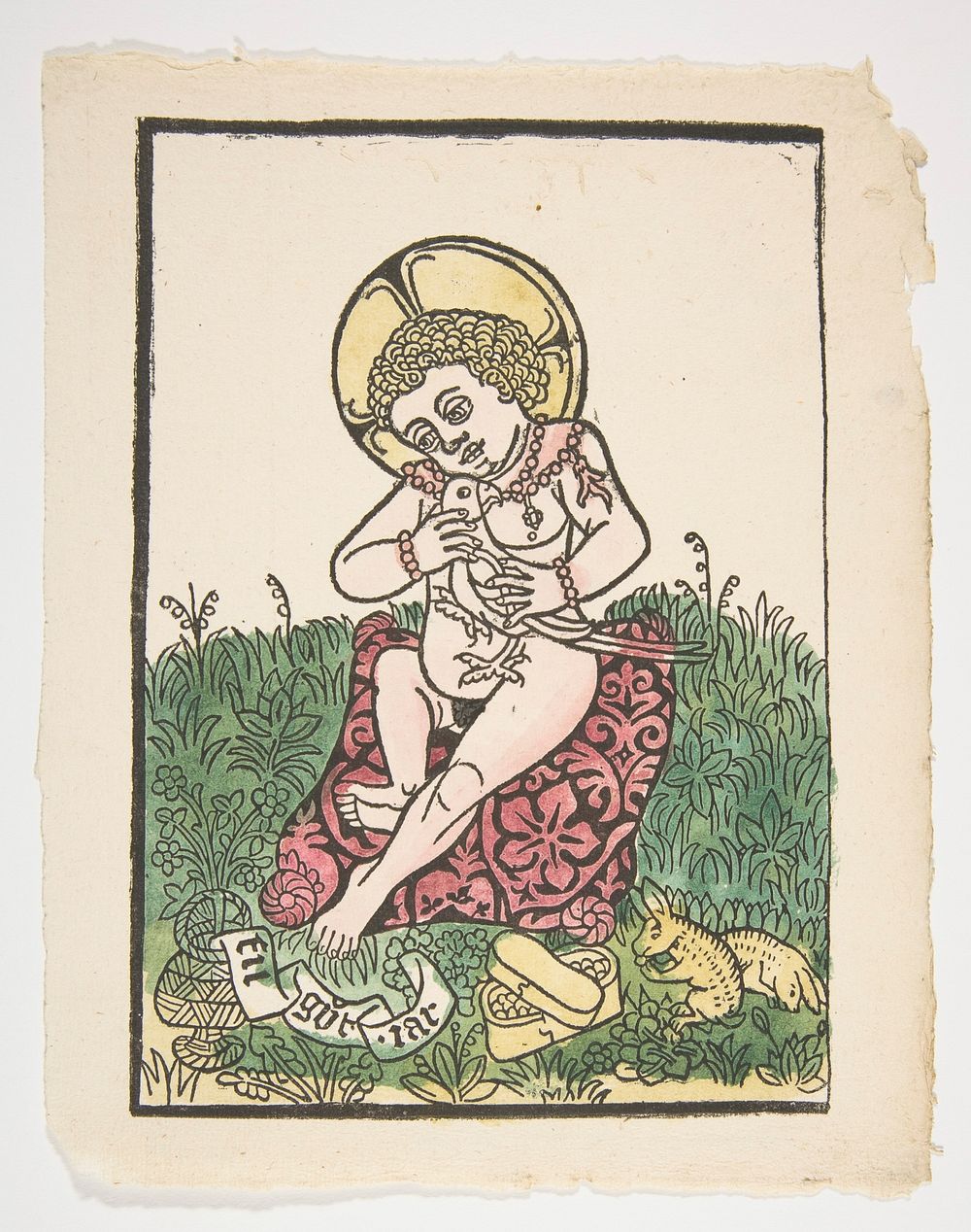 Christ Child With New Year's Wish (Schr. 784)