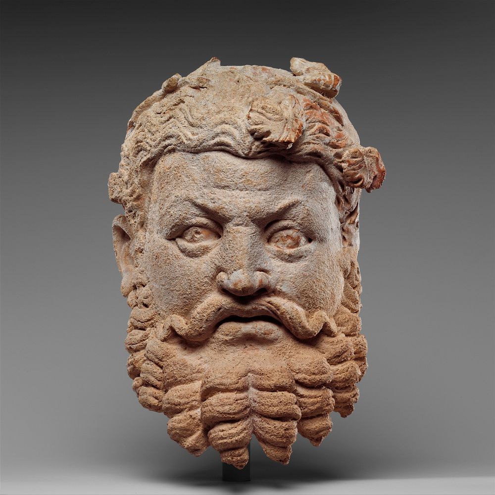 Head of Dionysos (The God of Wine and Divine Intoxication)