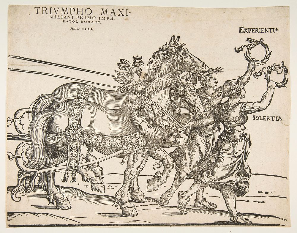 The Great Triumphal Car, eight sheet by Albrecht Dürer