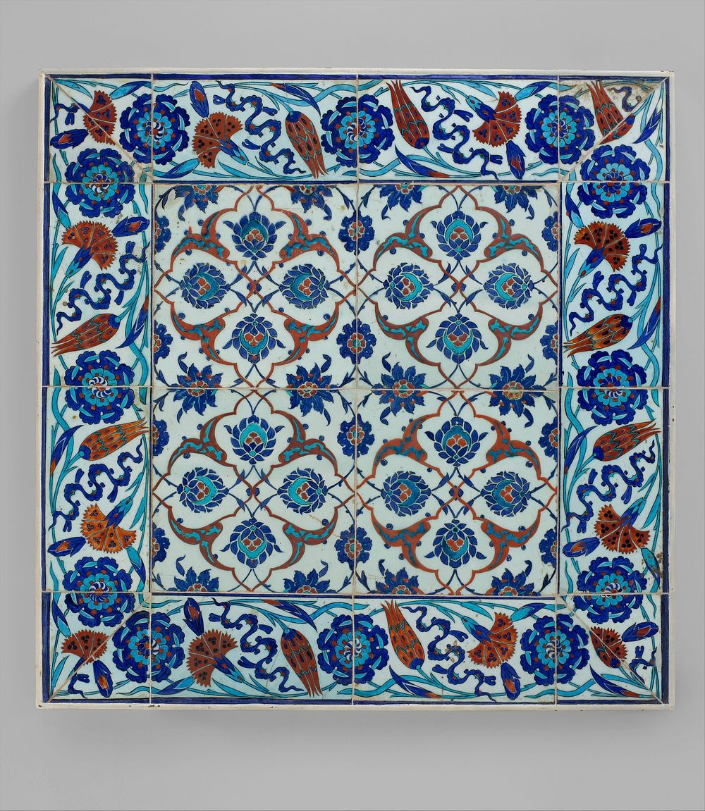 Tile Panel, second half 16th century