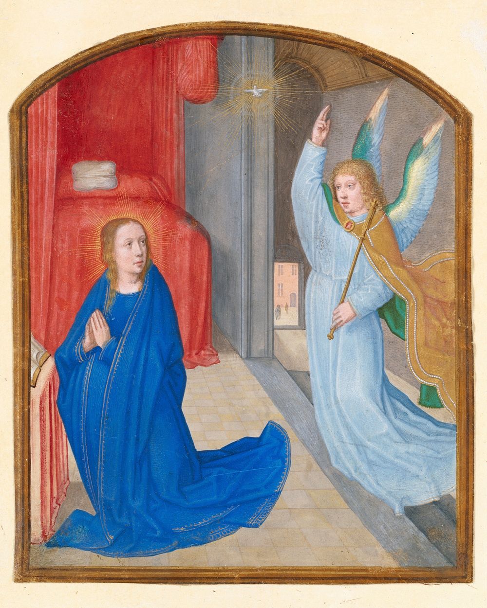 The Annunciation by Circle of Gerard David