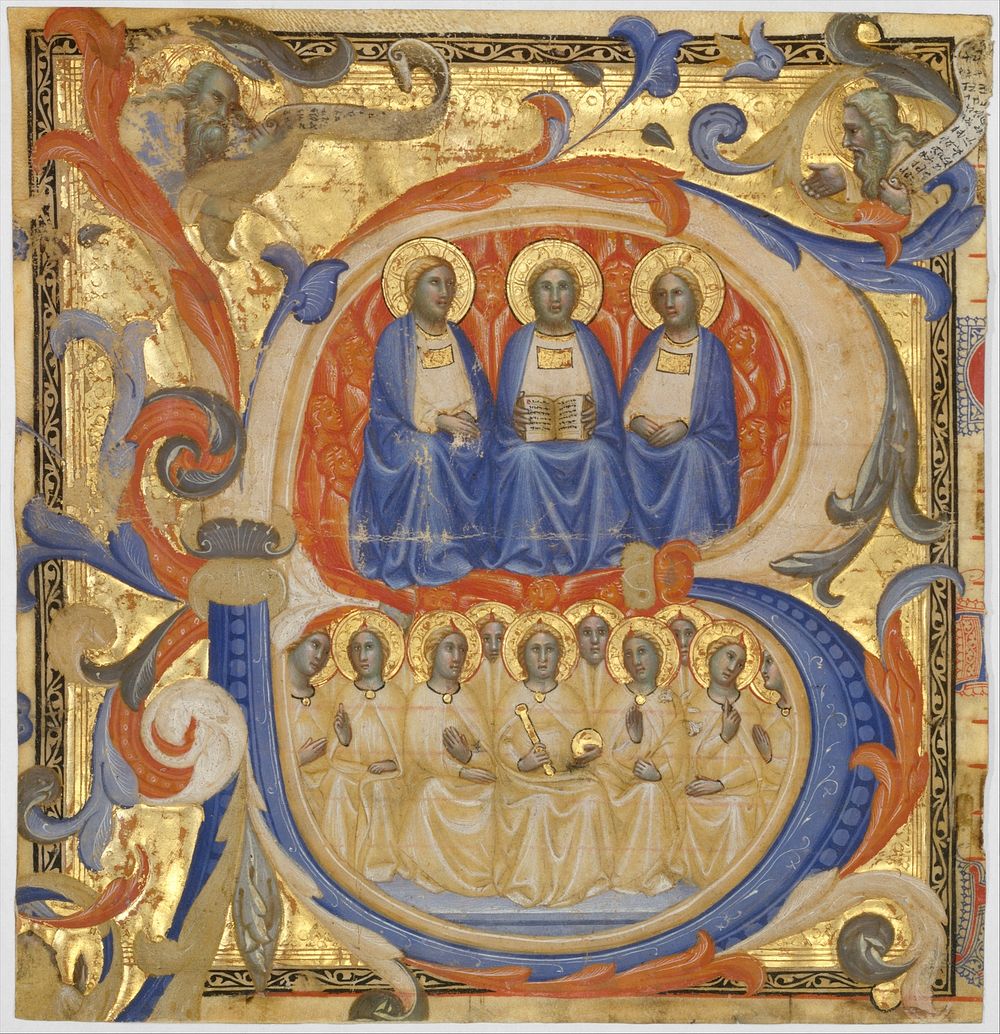 The Trinity in an Initial B 