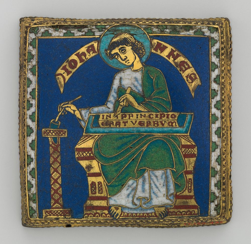 Plaque with Saint John the Evangelist