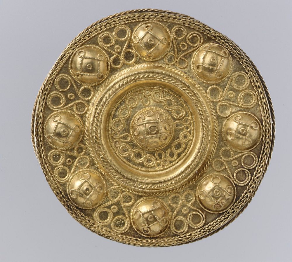 Disk Brooch