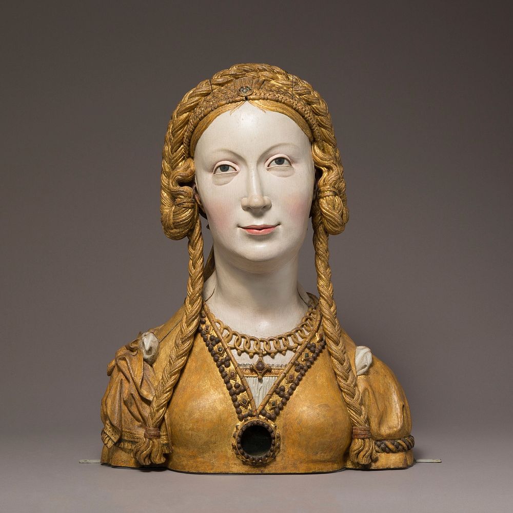 Reliquary Bust of a Female Saint, South Netherlandish